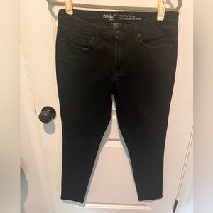 Mossimo Supply Co. Black Mid Rise Skinny Jeans